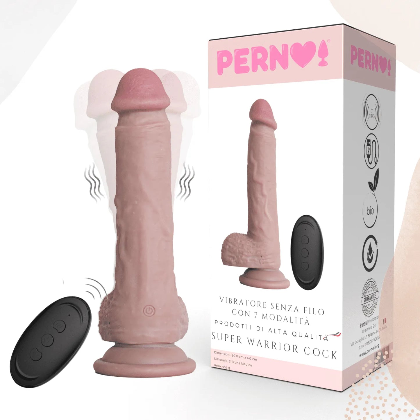 Packaging Moderno del Sex Toy Innovativo